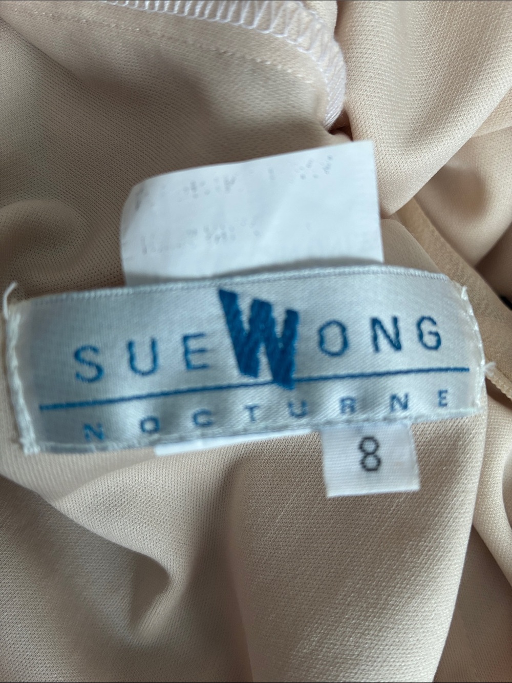 Sue Wong’s Stunning Embroidered Silk Dress beautifully beaded & Embroidered, 8 - Picture 7 of 12